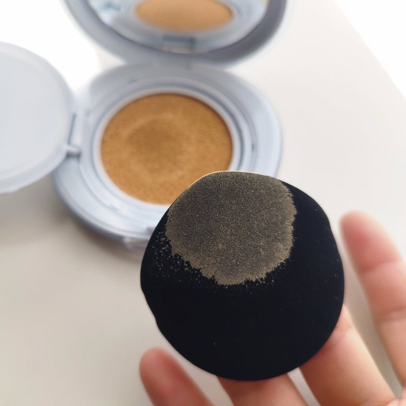 Skin breathing cushion Cloud/Healus/クッションファンデーションを使ったクチコミ(4枚目)