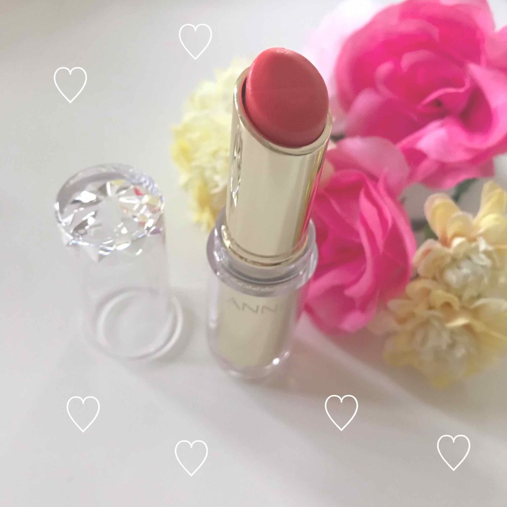 ラスティンググロスリップ/CEZANNE/口紅を使ったクチコミ（2枚目）