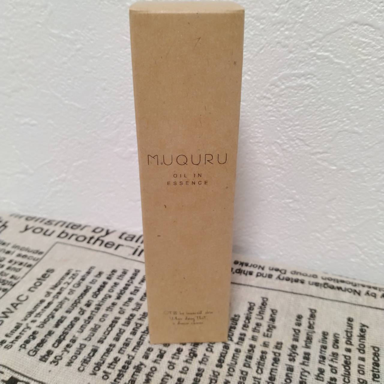 オイルインエッセンス/MUQURU/ブースター・導入液を使ったクチコミ（2枚目）