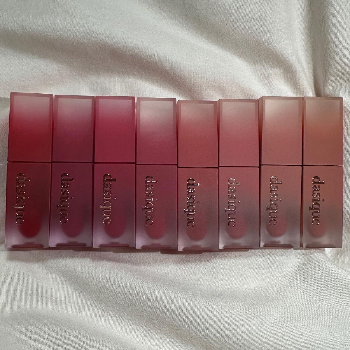 クリームドゥローズティント/dasique/リップティントを使ったクチコミ(4枚目)