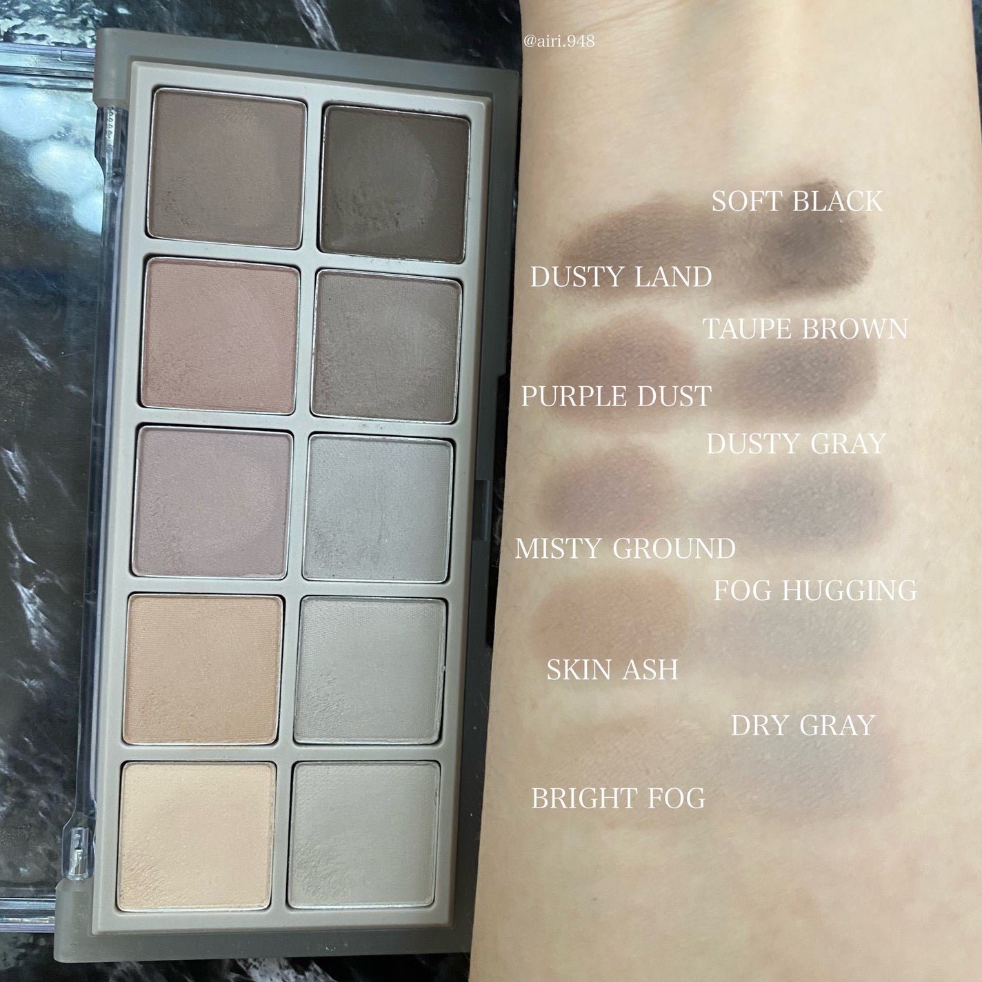 ベターザンパレット/rom&nd/アイシャドウパレットを使ったクチコミ(5枚目)