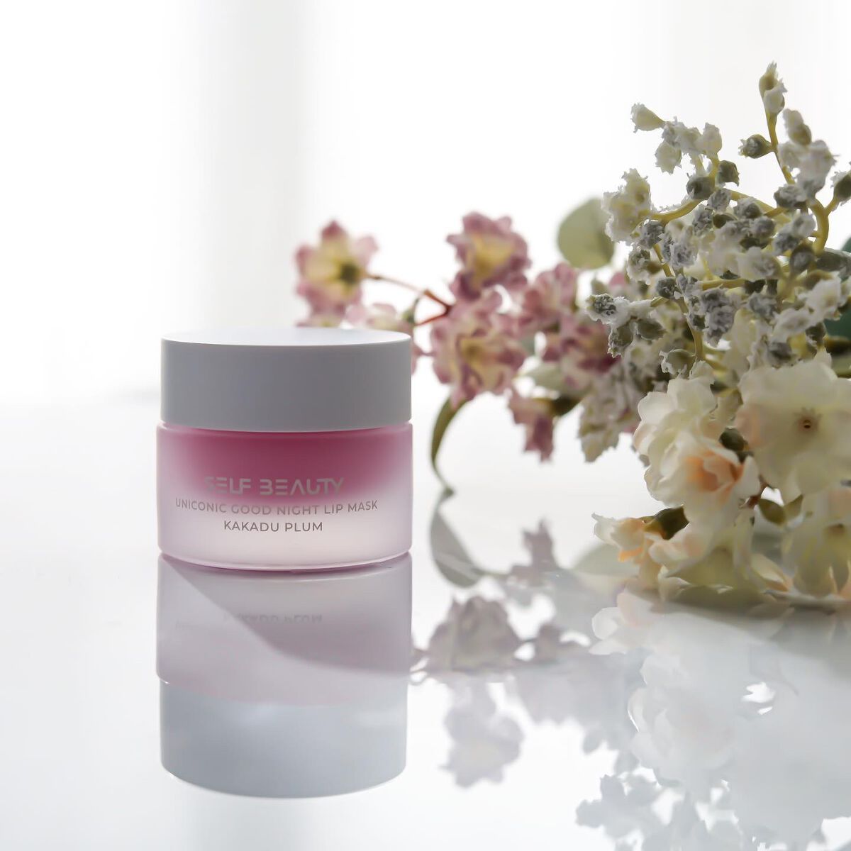 ユニコーングッドナイトリップマスク カカドゥプラム/SELF BEAUTY/リップマスクを使ったクチコミ（2枚目）
