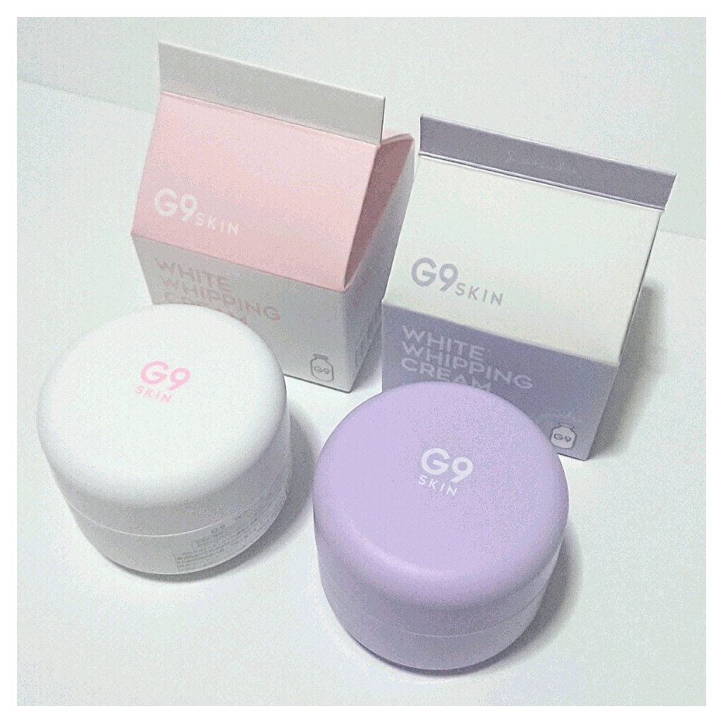 WHITE WHIPPING CREAM(ãŠãŠã¯ãªãŒã )/G9SKIN/åç²§äžå°ã䜿ã£ãã¯ãã³ãïŒ2æç®ïŒ