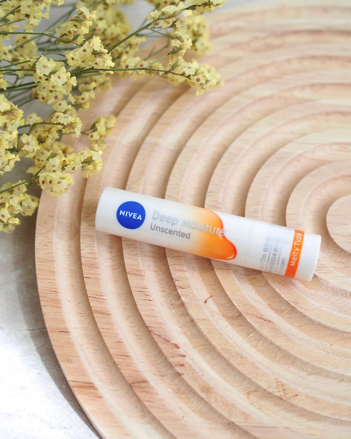 ニベア ディープモイスチャーリップ メルティタイプ/ニベア/リップクリームを使ったクチコミ(1枚目)