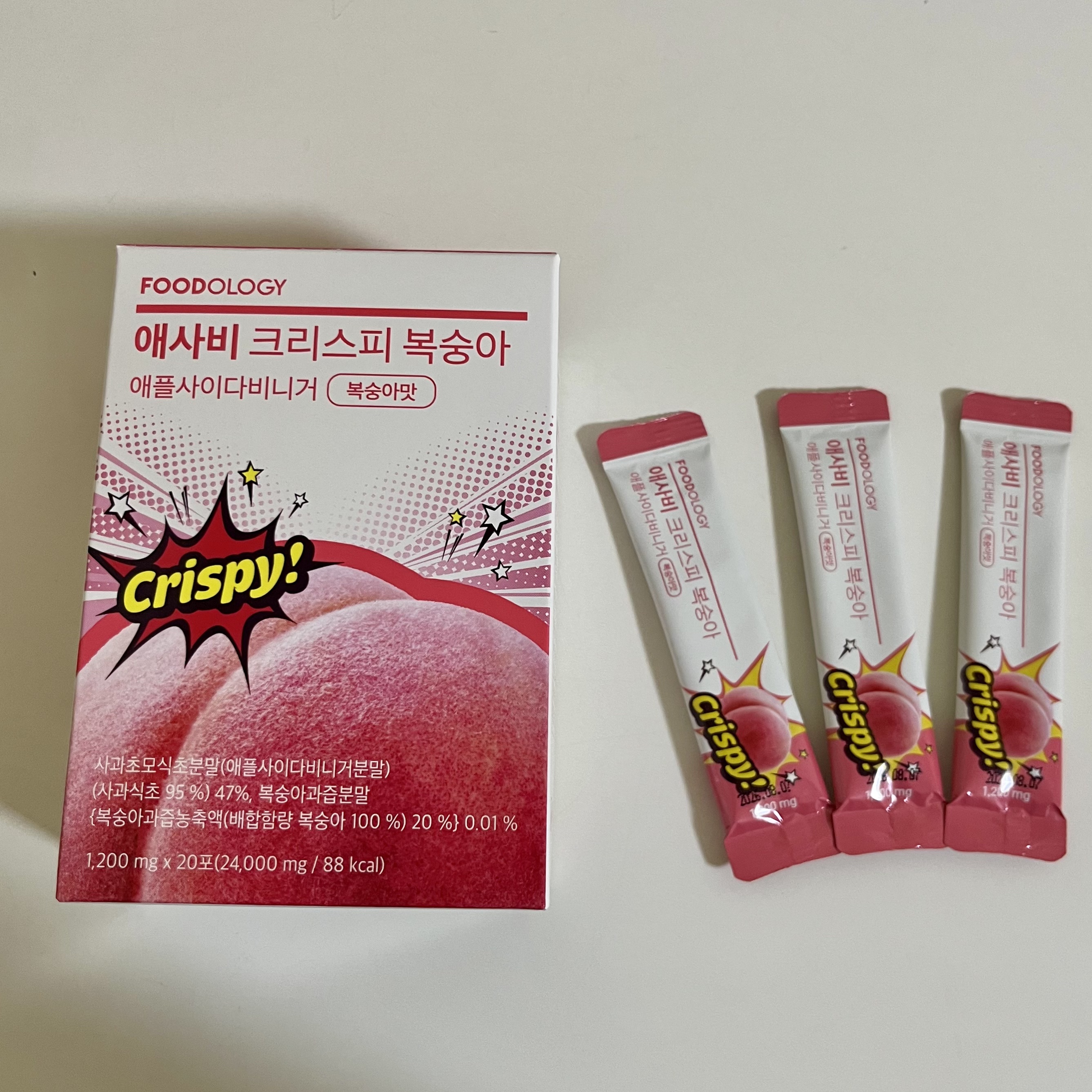 アップルサイダービネガークリスピー/FOODOLOGY/その他飲むお酢を使ったクチコミ（1枚目）