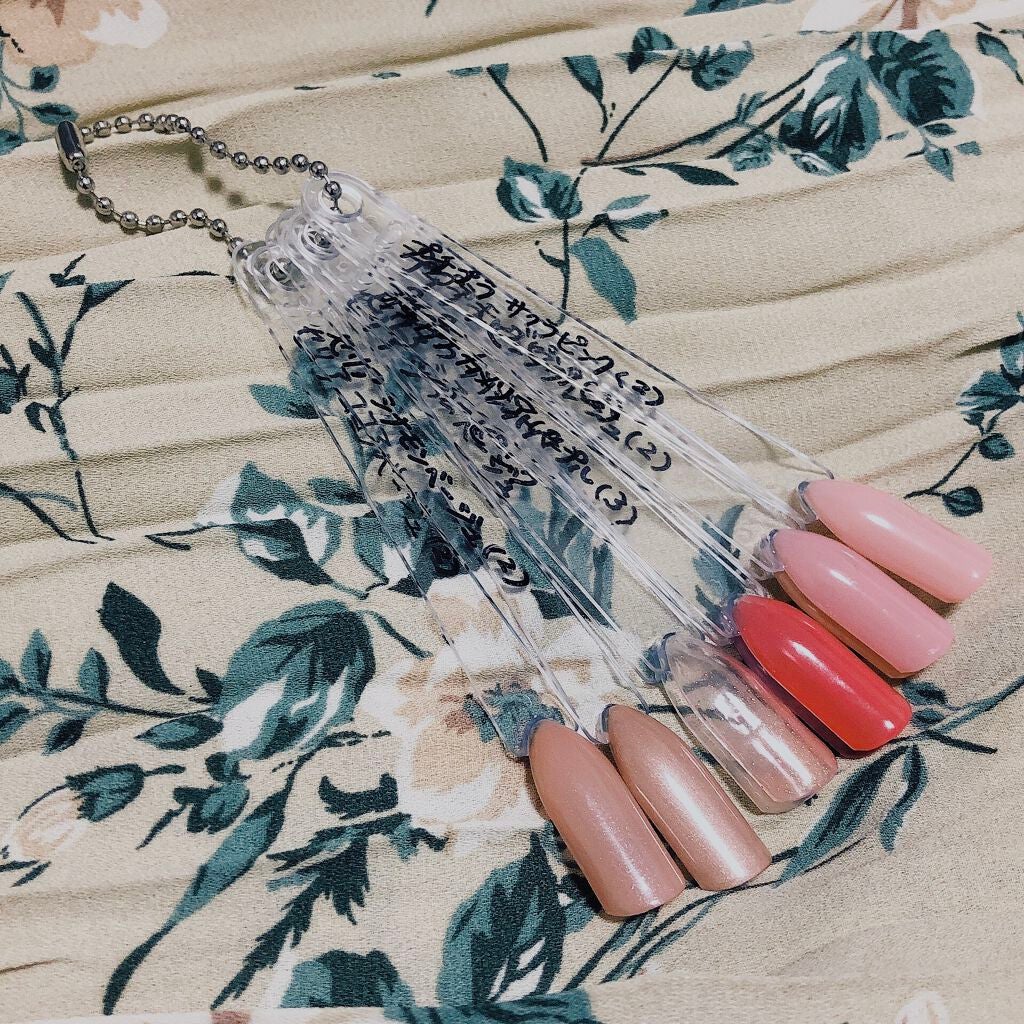 ネイルカラーチャートスティック/セリア/ネイル用品を使ったクチコミ(1枚目)