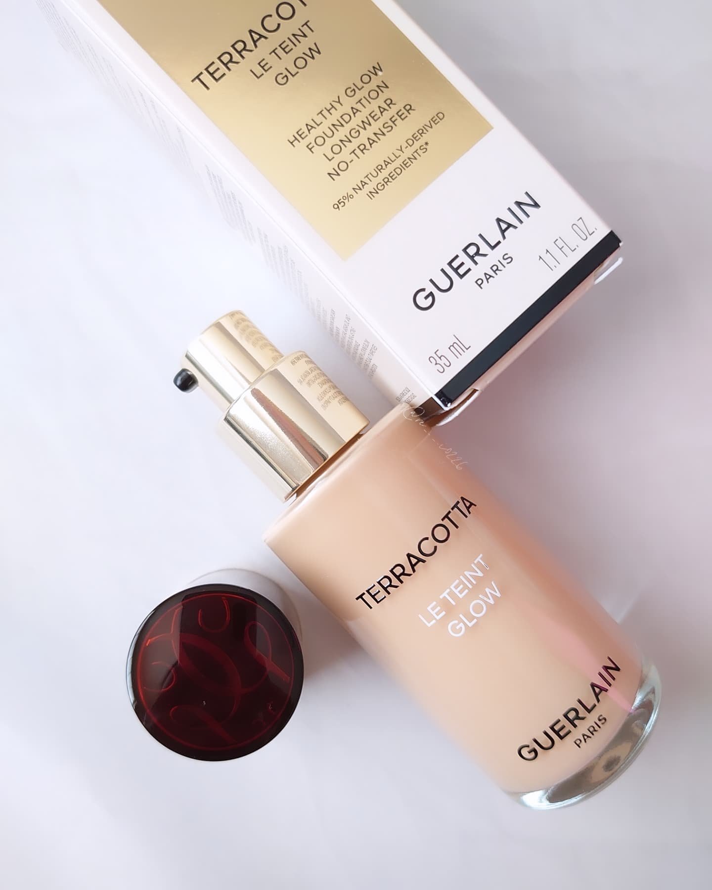 テラコッタ フルイド グロウ/GUERLAIN/リキッドファンデーションを使ったクチコミ（2枚目）