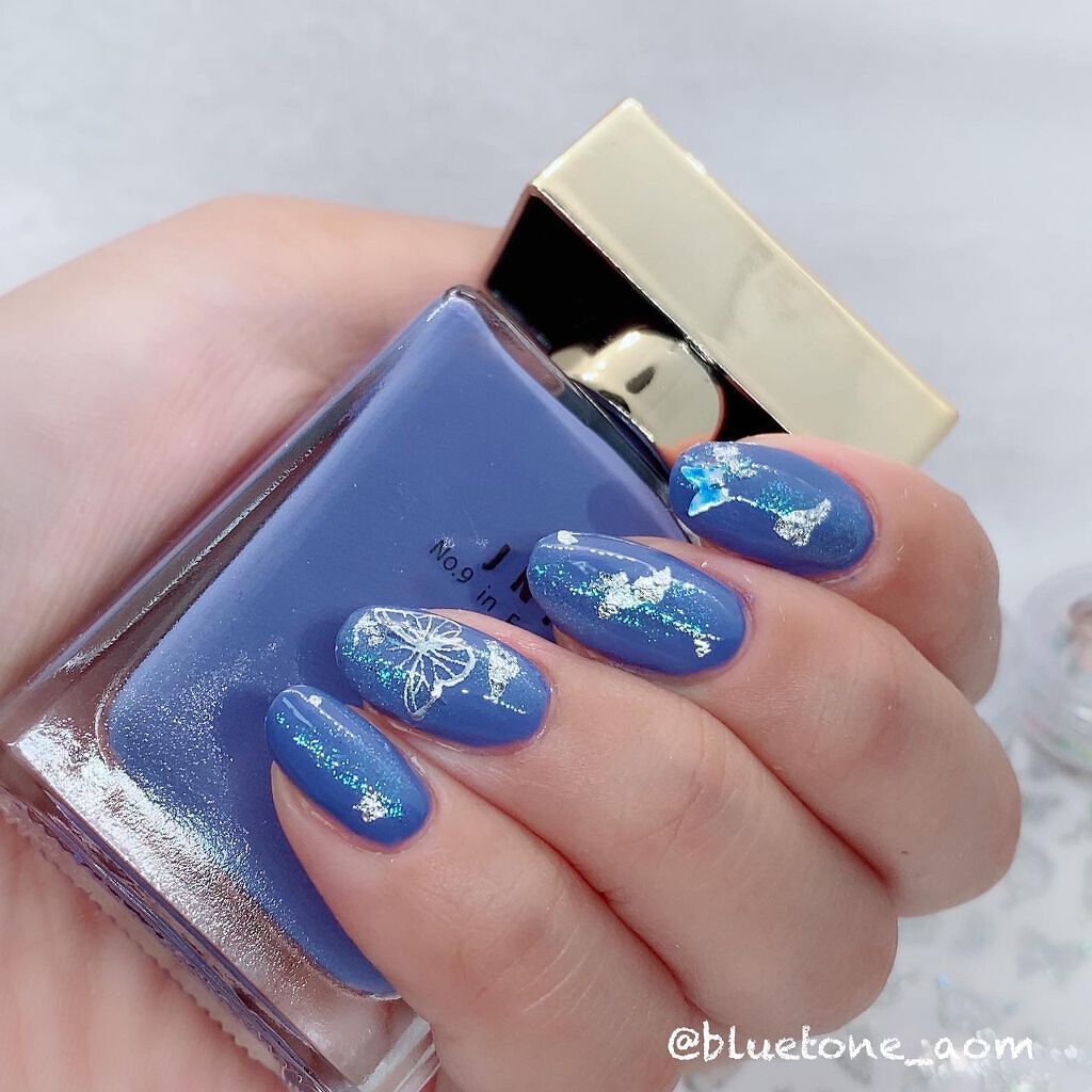 ネイルホイル/セリア/ネイルシールを使ったクチコミ(5枚目)