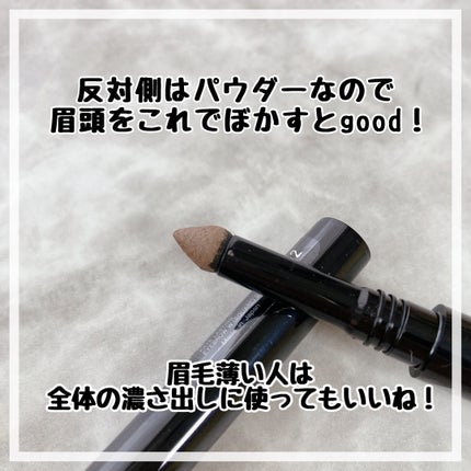 ラスティングデザインアイブロウW (スクエア)/KATE/アイブロウペンシルを使ったクチコミ(4枚目)
