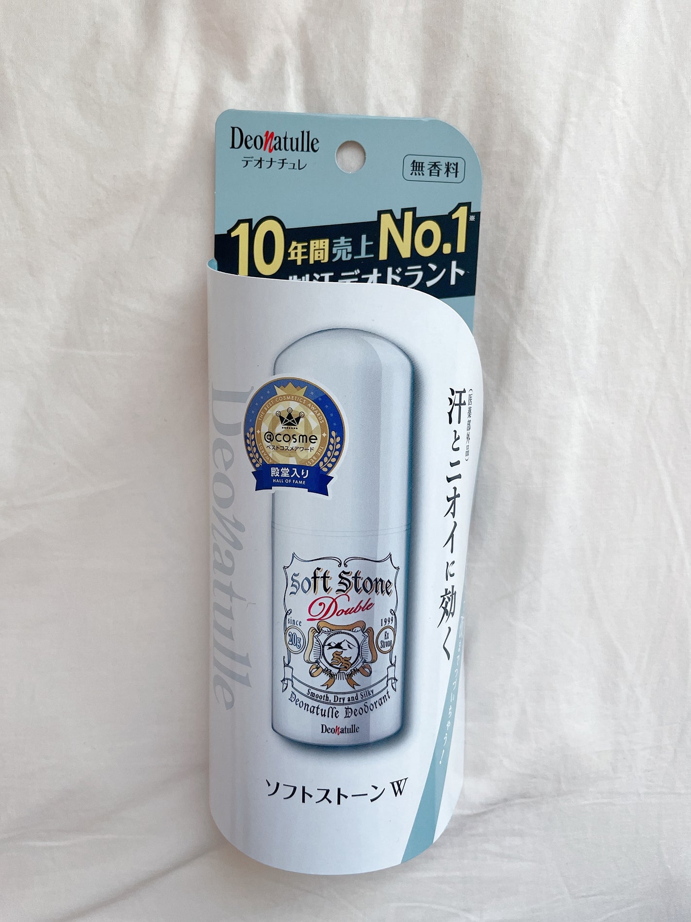 薬用ソフトストーンW/デオナチュレ/デオドラント・制汗剤を使ったクチコミ(1枚目)