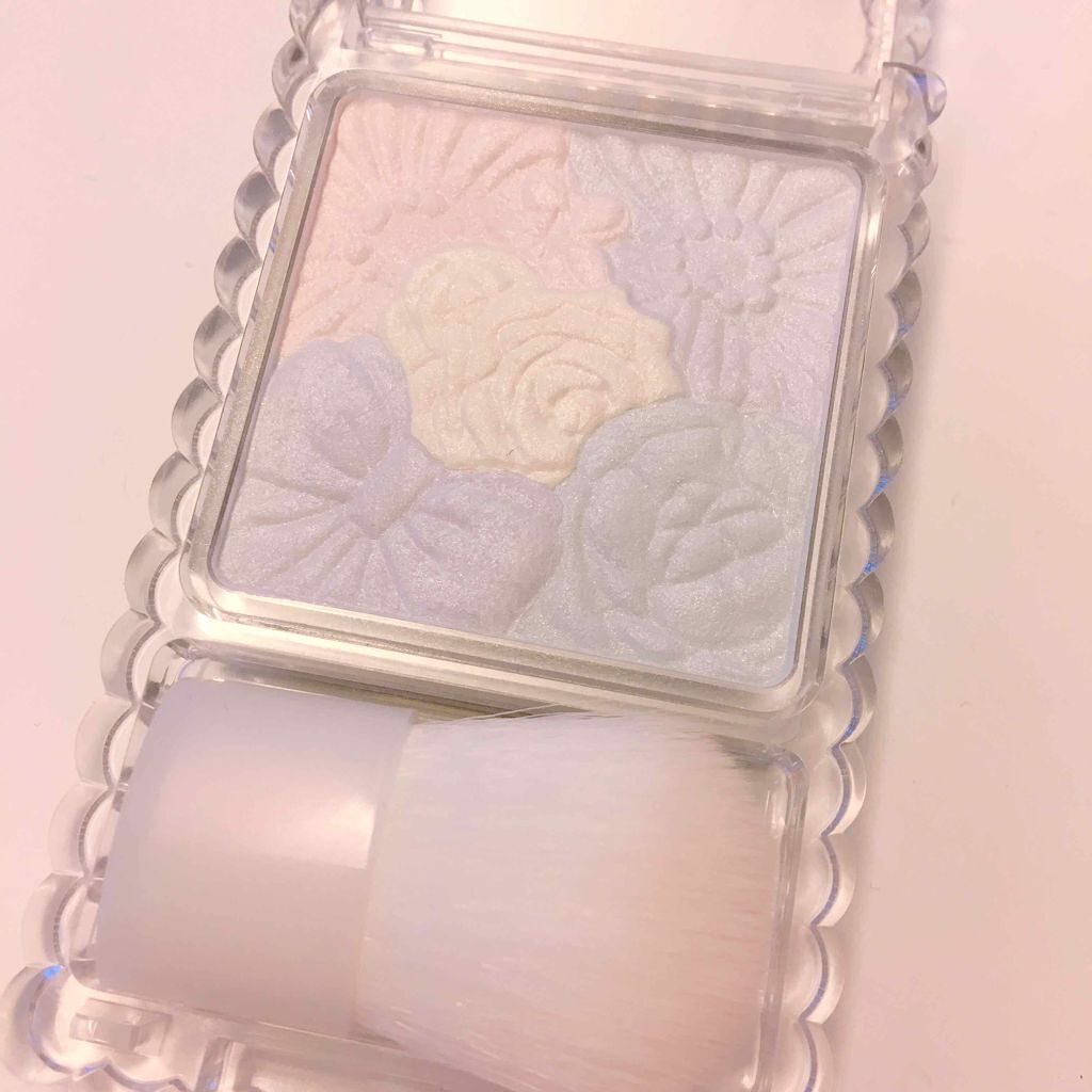 グロウフルールハイライター/キャンメイク/パウダーハイライトを使ったクチコミ(3枚目)