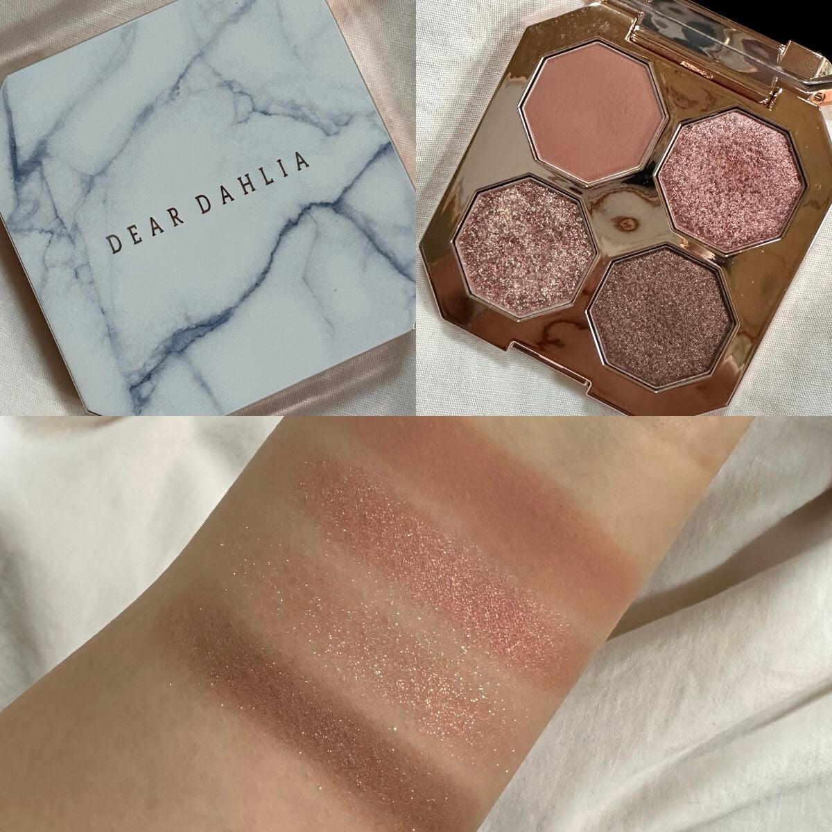 パラダイス デュアルパレット/DEAR DAHLIA/マルチパレットを使ったクチコミ(4枚目)