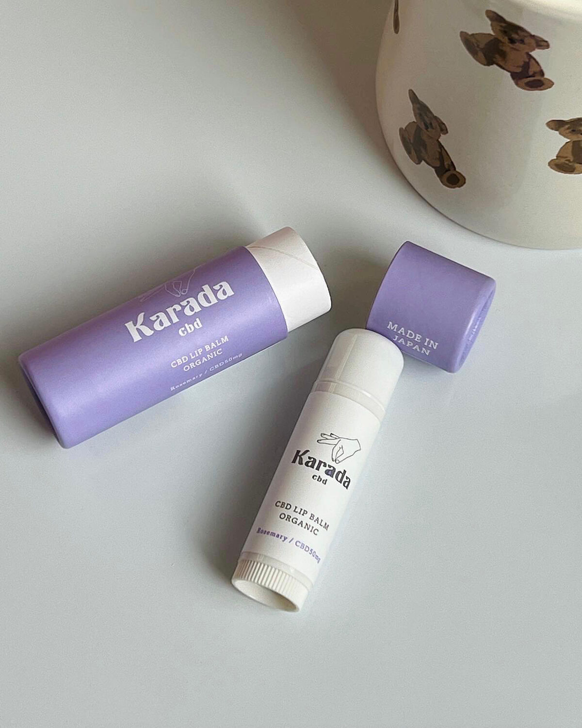 CBDリップバーム/KARADA CBD/リップバームを使ったクチコミ（1枚目）