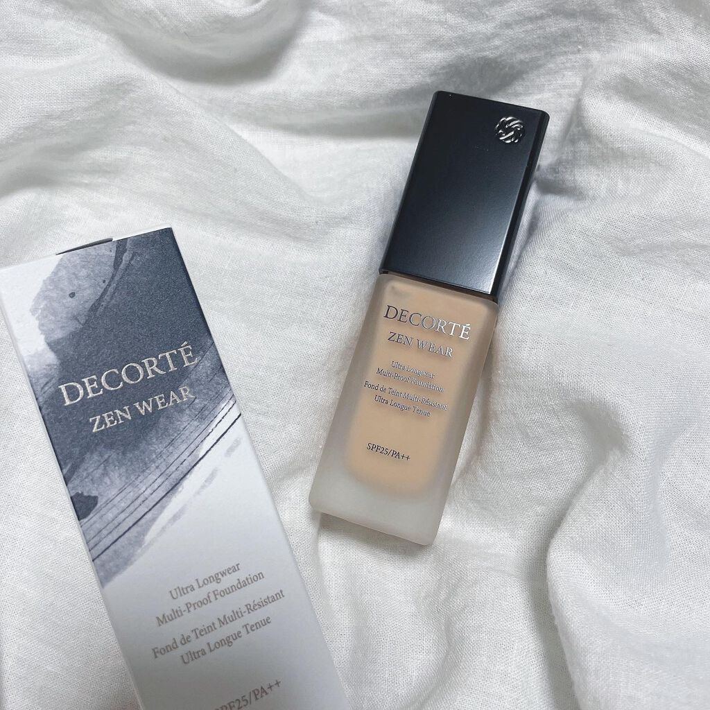 ゼン ウェア フルイド/DECORTÉ/リキッドファンデーションを使ったクチコミ(1枚目)