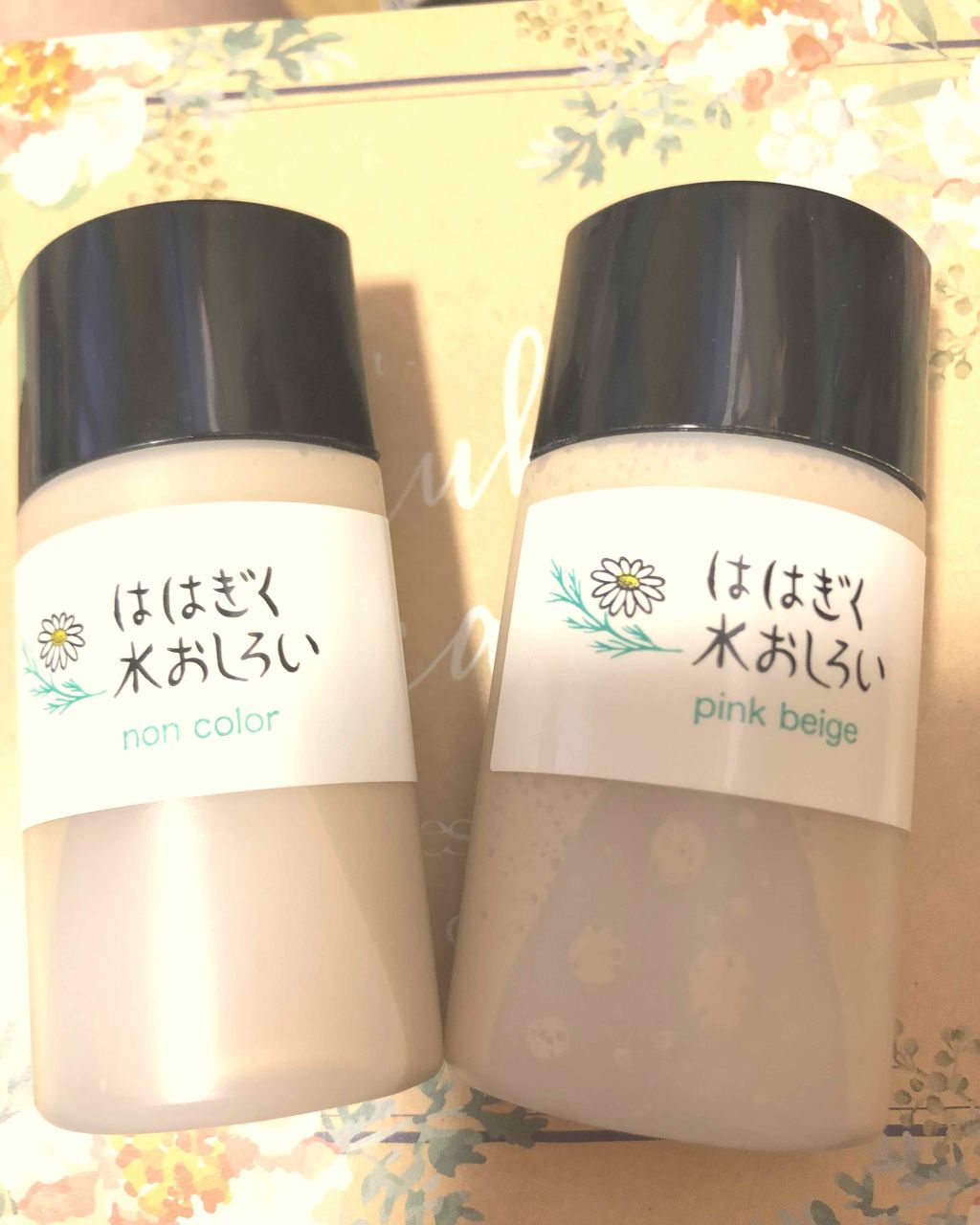 ははぎく水おしろい/ははぎく水おしろい/リキッドファンデーションを使ったクチコミ(1枚目)