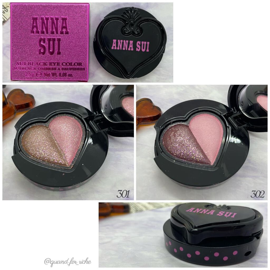 スイ ブラック アイカラー/ANNA SUI/アイシャドウパレットを使ったクチコミ（2枚目）