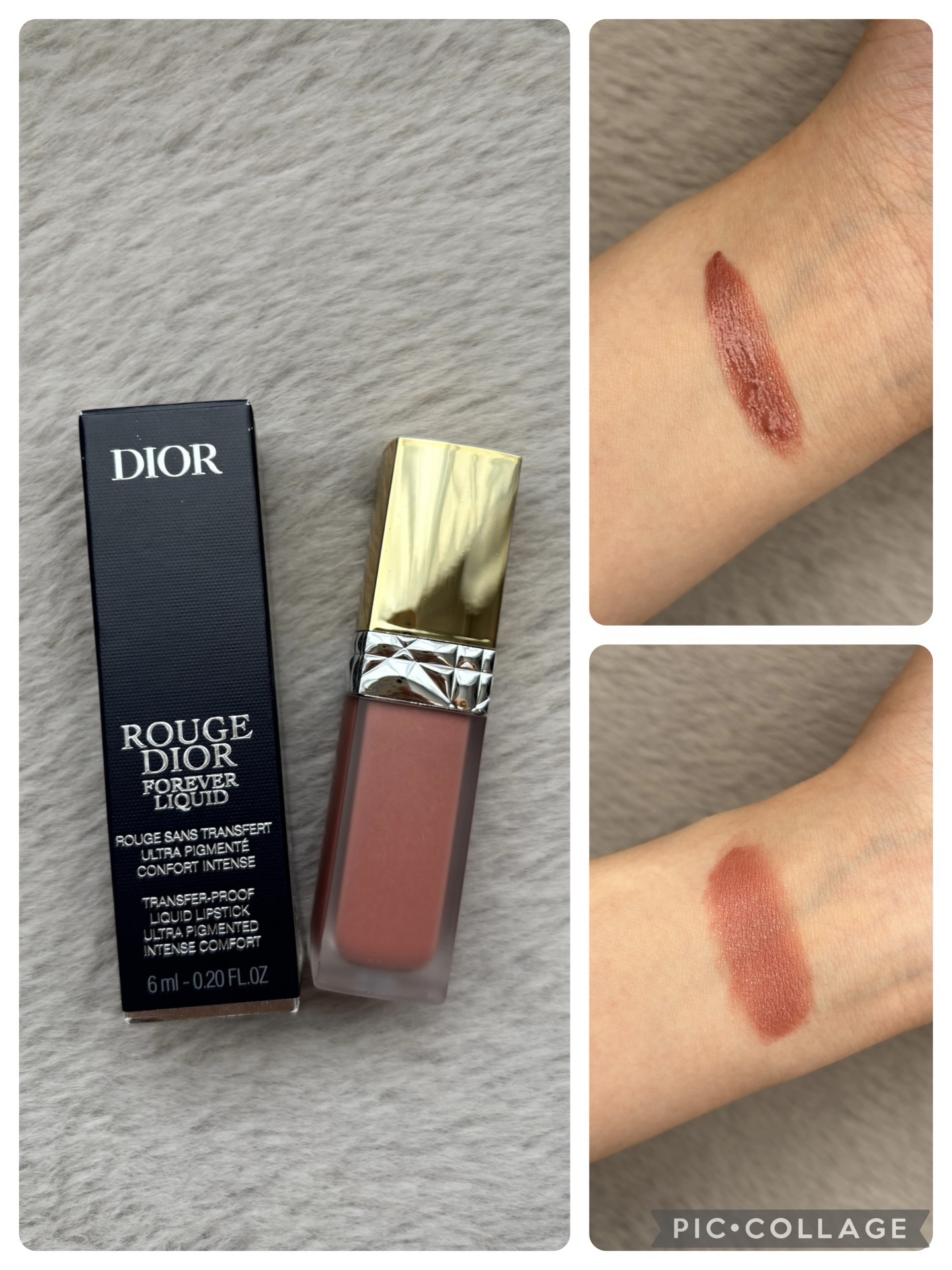 ルージュ ディオール フォーエヴァー リキッド/Dior/口紅を使ったクチコミ（1枚目）