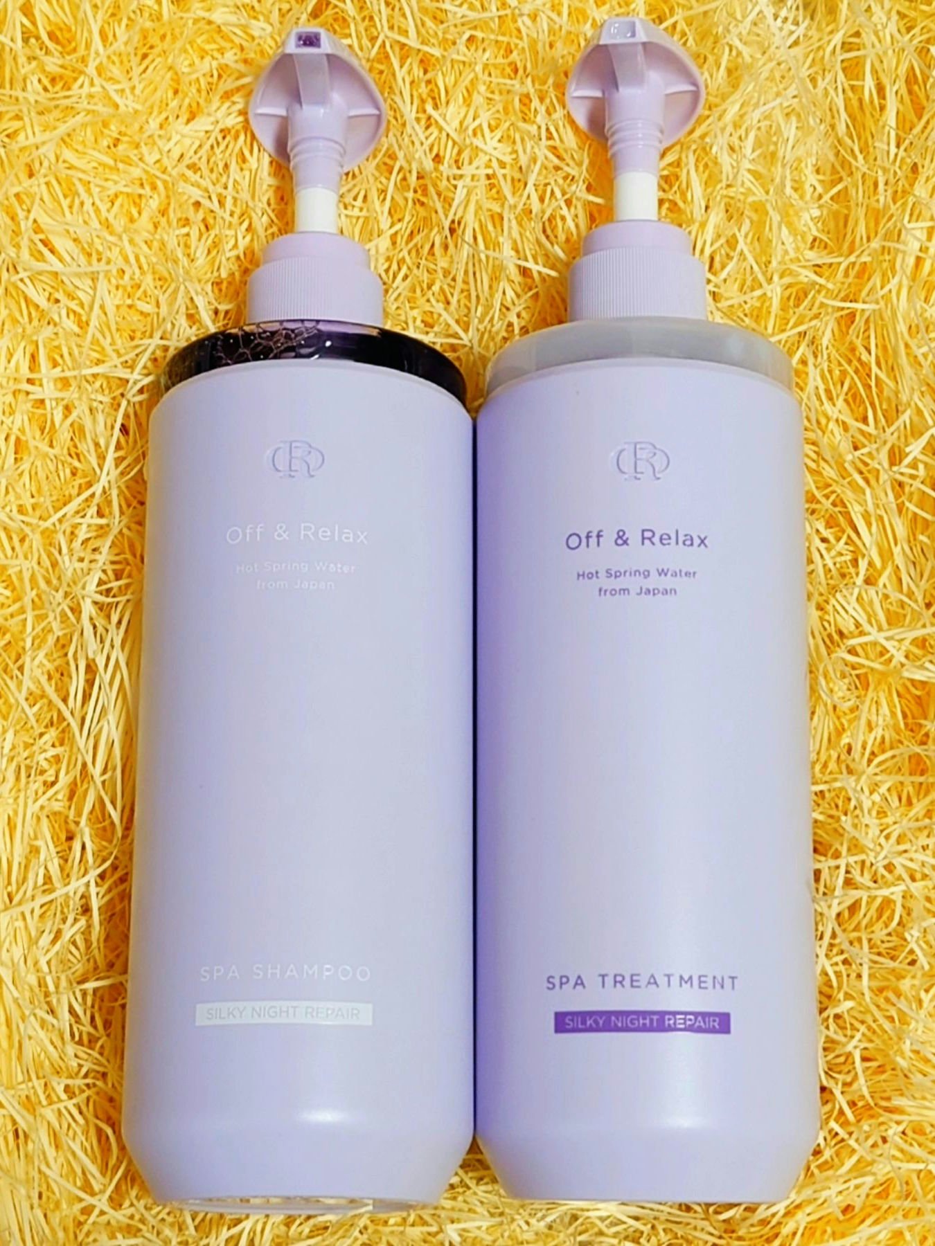 ＯＲ スパ・シャンプー／ヘアトリートメント シルキーナイトリペア/Off&Relax/市販シャンプーを使ったクチコミ（1枚目）