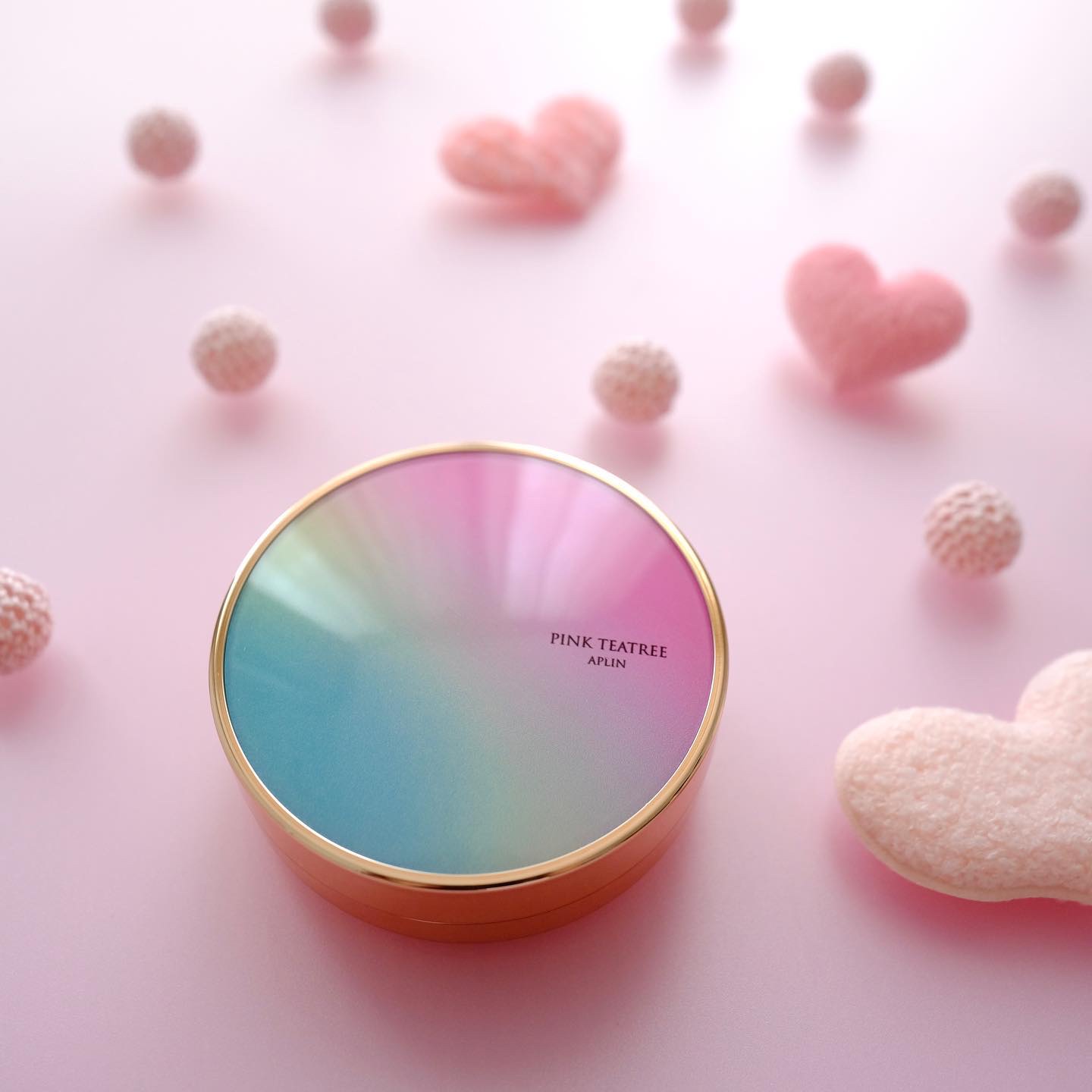 ピンクティーツリーカバークッション/APLIN/クッションファンデーションを使ったクチコミ（1枚目）