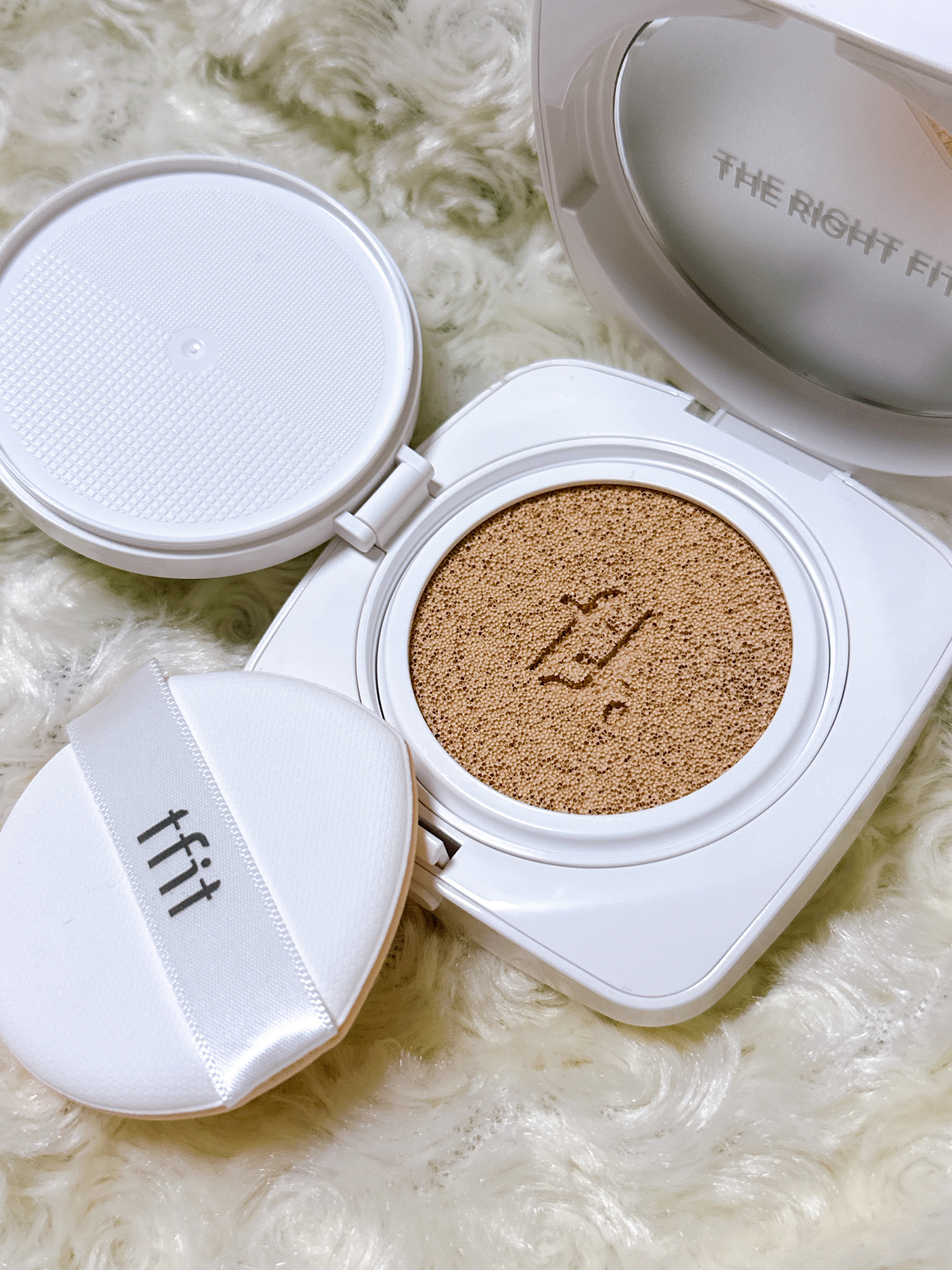 レイヤリングフィットカバークッションEX/TFIT/クッションファンデーションを使ったクチコミ（3枚目）