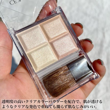 ミックスカラーチークN/CEZANNE/パウダーチークを使ったクチコミ(2枚目)