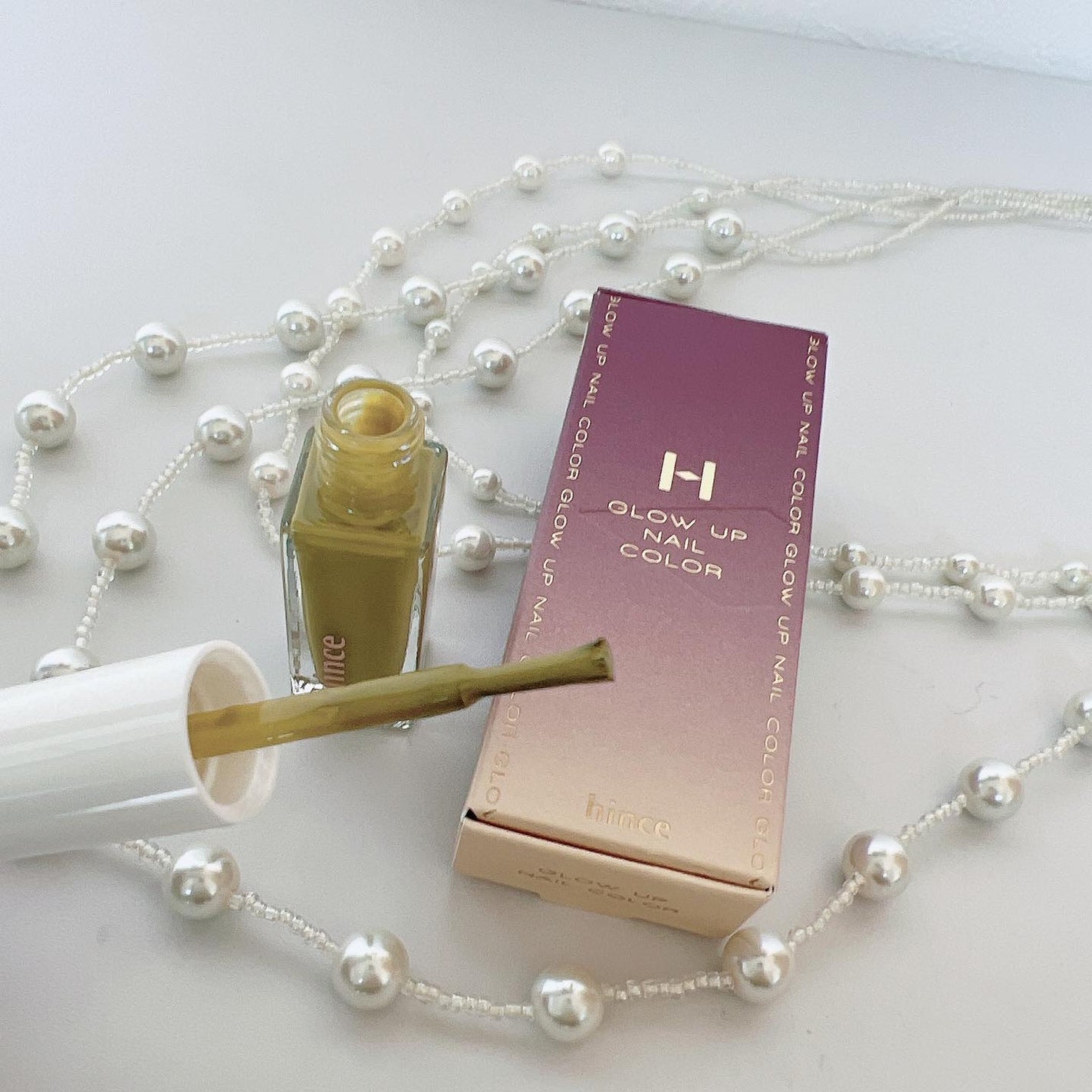 グロウアップネイルカラー/hince/マニキュアを使ったクチコミ(3枚目)