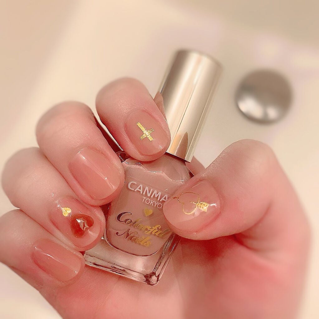カラフルネイルズ/キャンメイク/マニキュアを使ったクチコミ(3枚目)