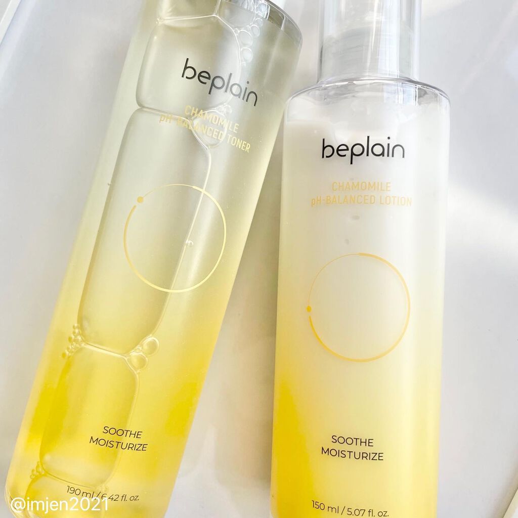 カモミール弱酸性トナー/beplain/化粧水を使ったクチコミ（1枚目）