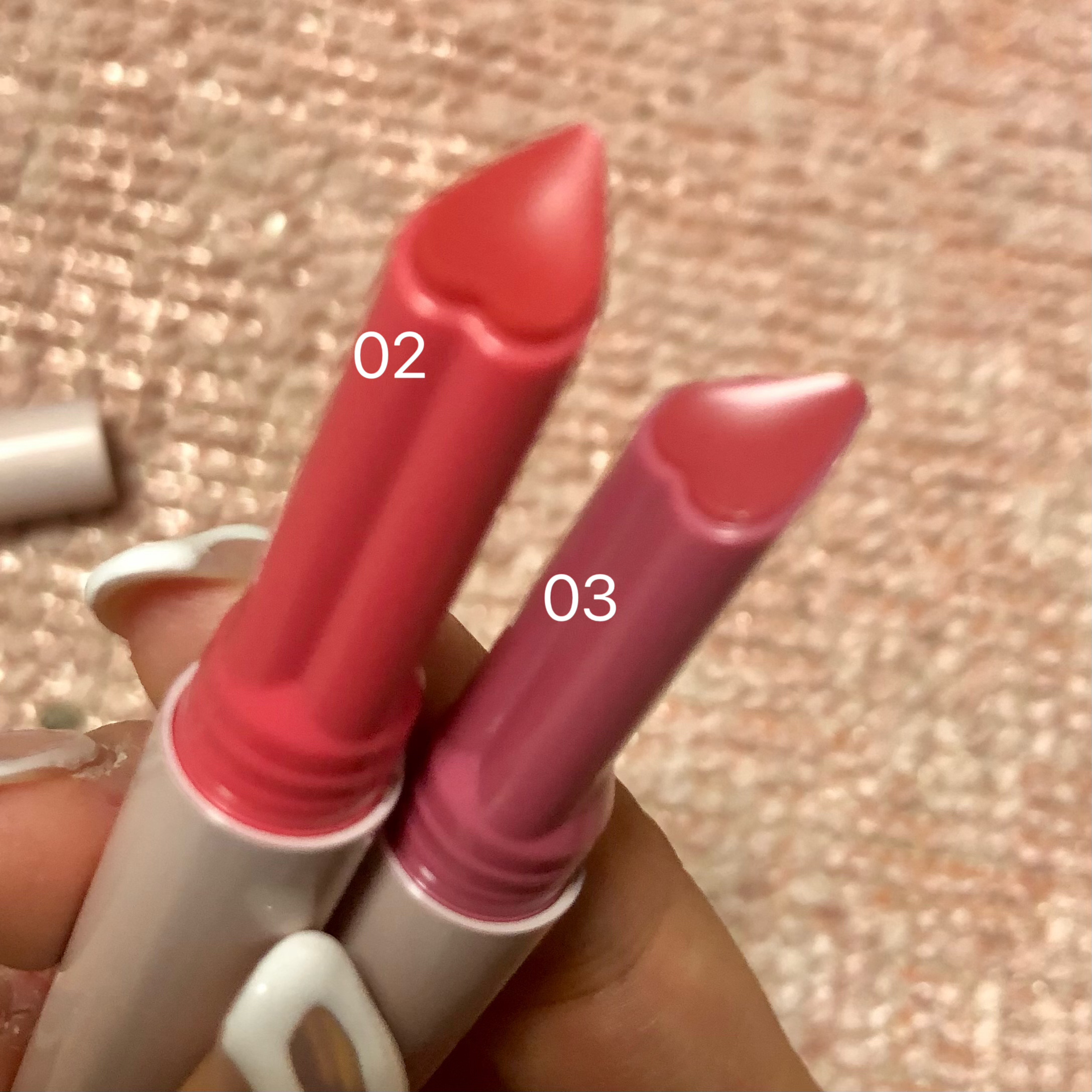 ハート ジャム グロウ リップ 02 BERRY MILK TEA/PERIPERA/口紅を使ったクチコミ（2枚目）