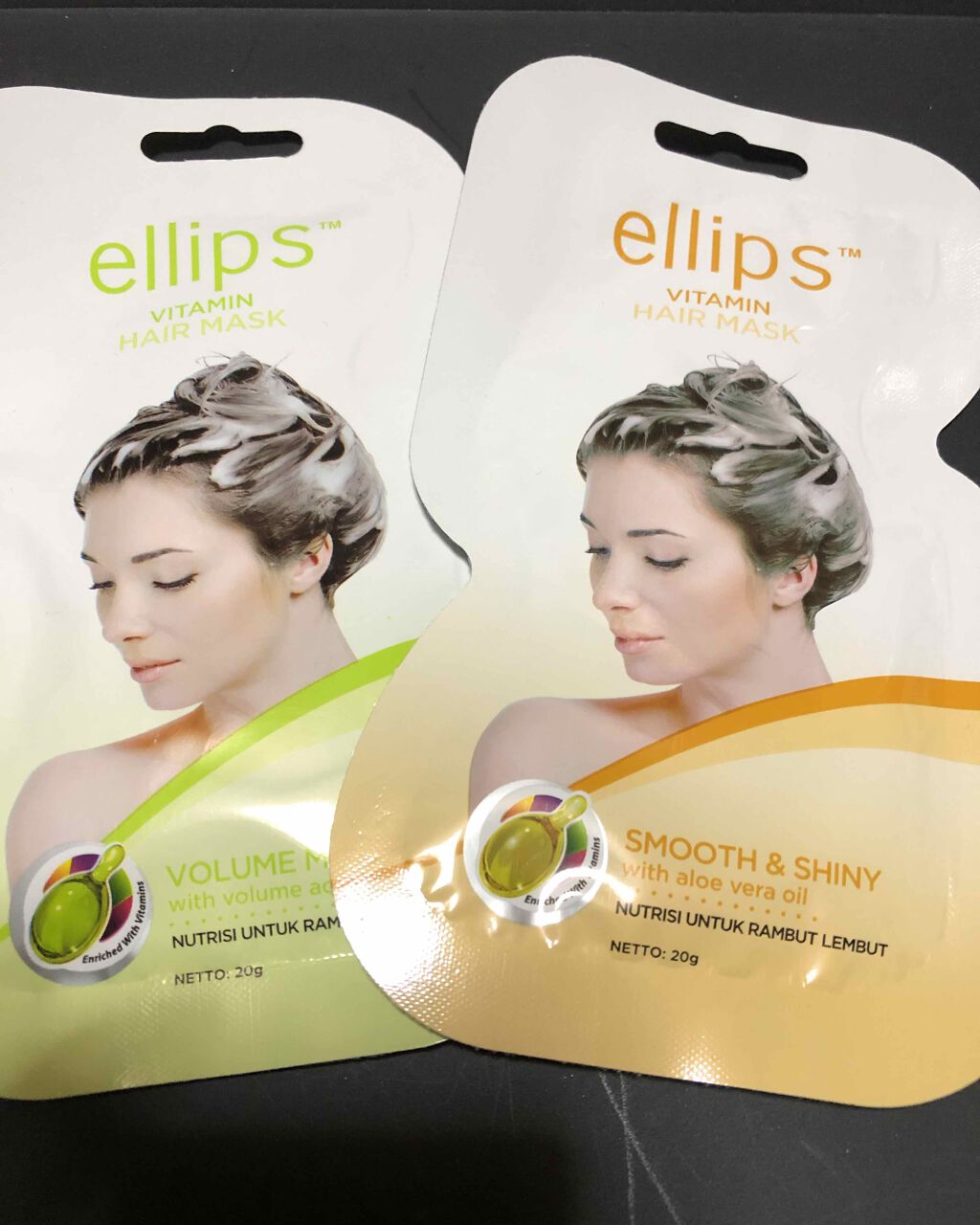 ヘアーマスク【ボリュームミラクル】/ellips/ヘアマスク・ヘアパックを使ったクチコミ(1枚目)