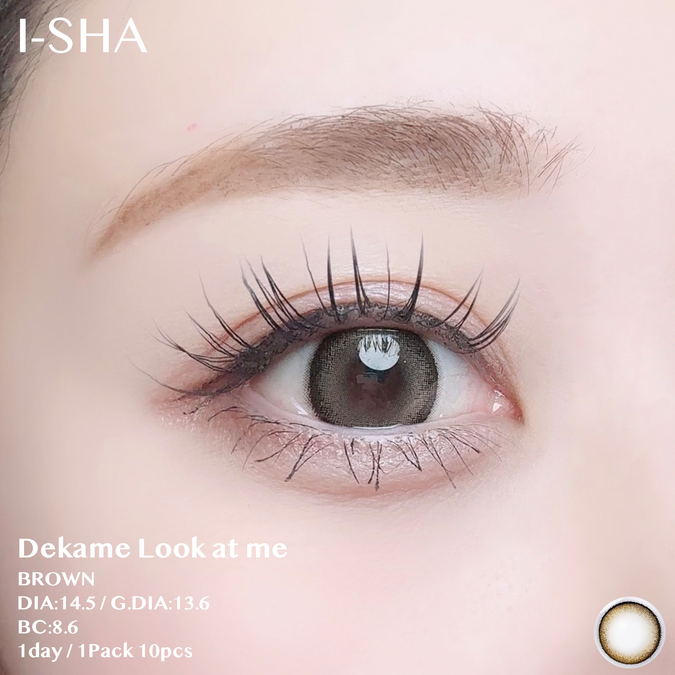 DEKAME/蜜のレンズ/カラーコンタクトレンズを使ったクチコミ（3枚目）