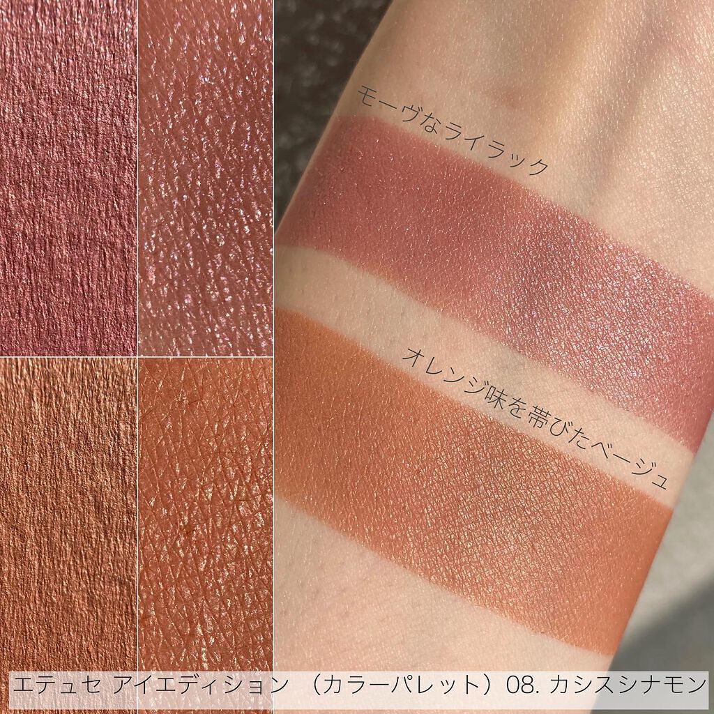 エテュセ アイエディション(カラーパレット)/ettusais/アイシャドウパレットを使ったクチコミ（2枚目）