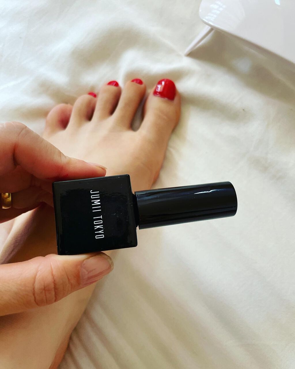 マニキュアジェルコート/ジュミートウキョウ/ジェルネイルを使ったクチコミ(1枚目)