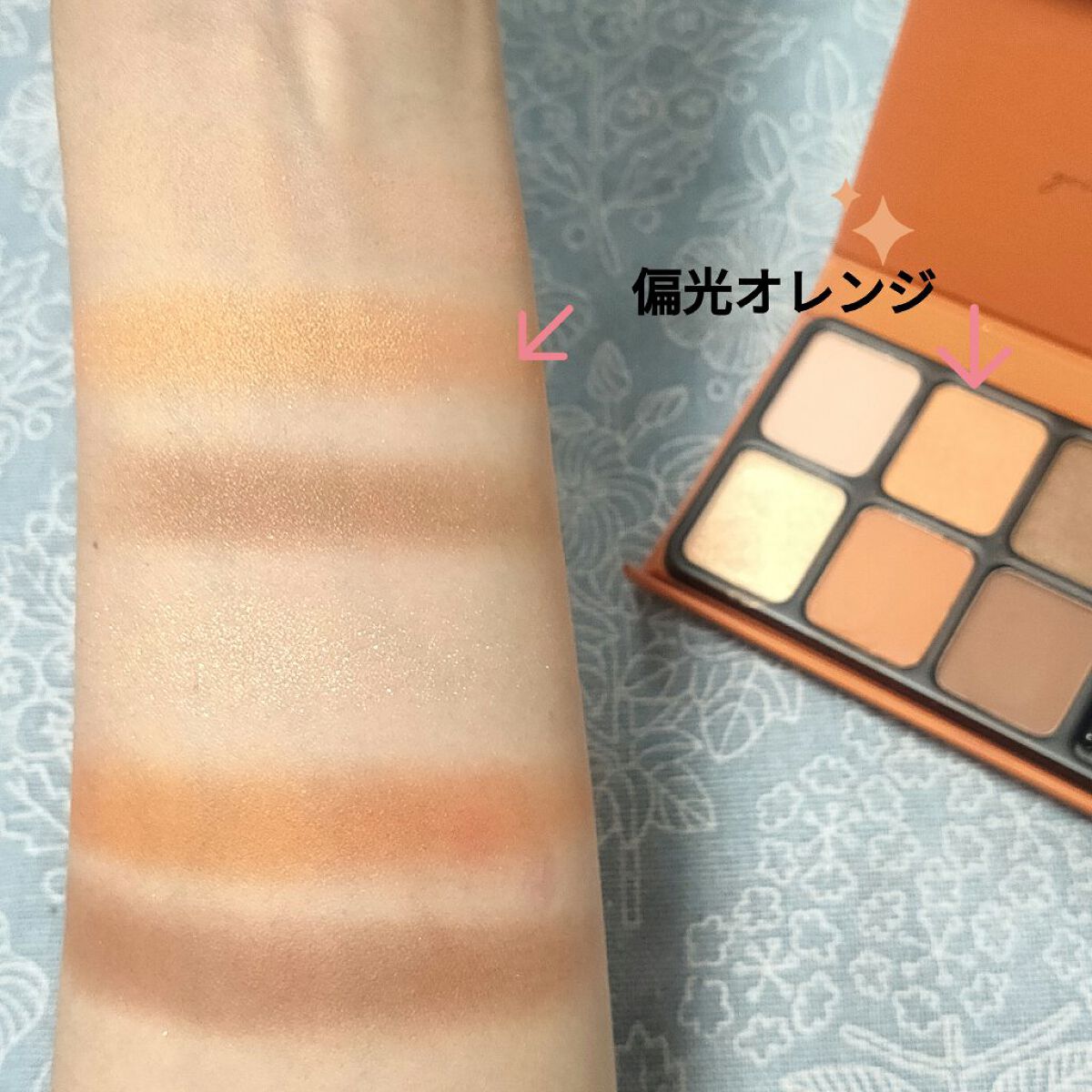 アイカラーパレット/heme/アイシャドウパレットを使ったクチコミ(2枚目)