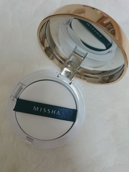 M クッション ファンデーション(モイスチャー)/MISSHA/クッションファンデーションを使ったクチコミ(1枚目)