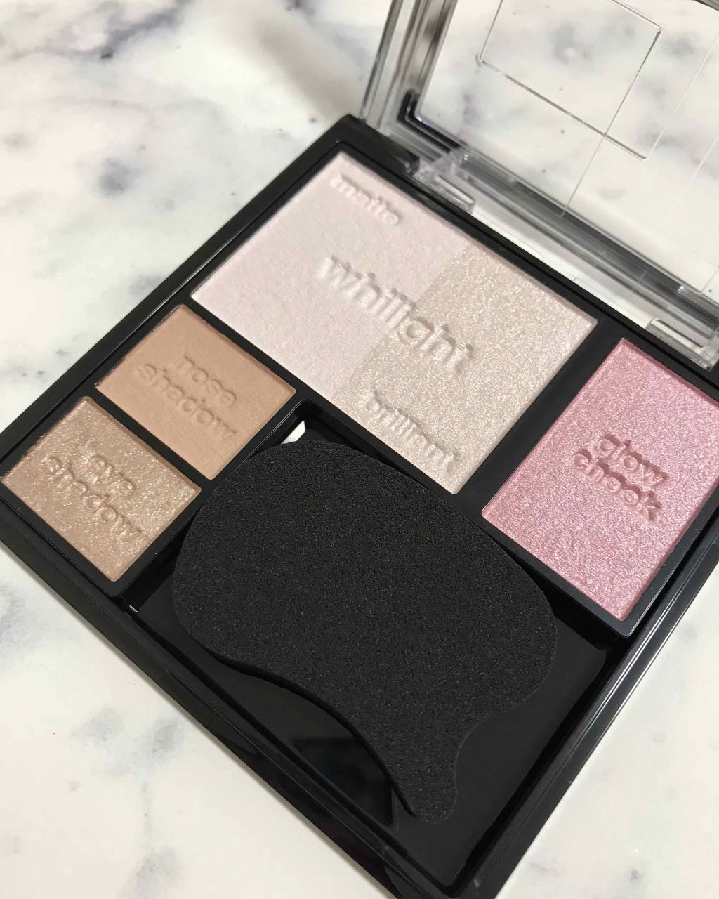 ホワイトシェイピングパレット/KATE/プレストパウダーを使ったクチコミ（1枚目）