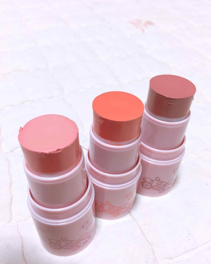 チークスティック/CEZANNE/ジェル・クリームチークを使ったクチコミ(2枚目)