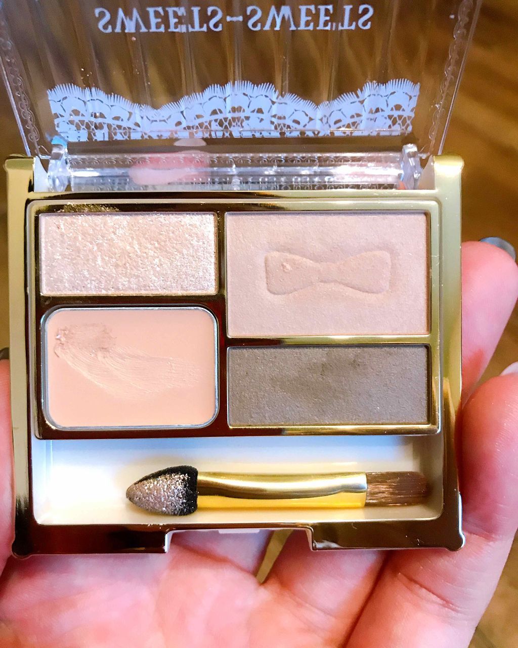 アイバッグプランパー/スウィーツ スウィーツ/アイシャドウパレットを使ったクチコミ(2枚目)