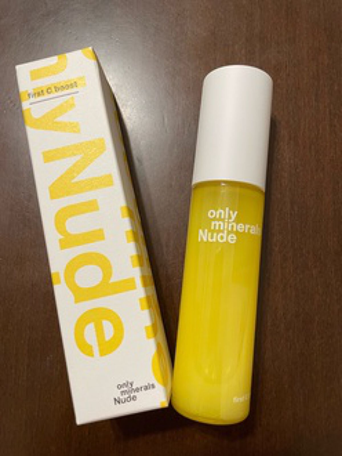 Nude ファーストCブースト/ONLY MINERALS/美容液を使ったクチコミ(1枚目)