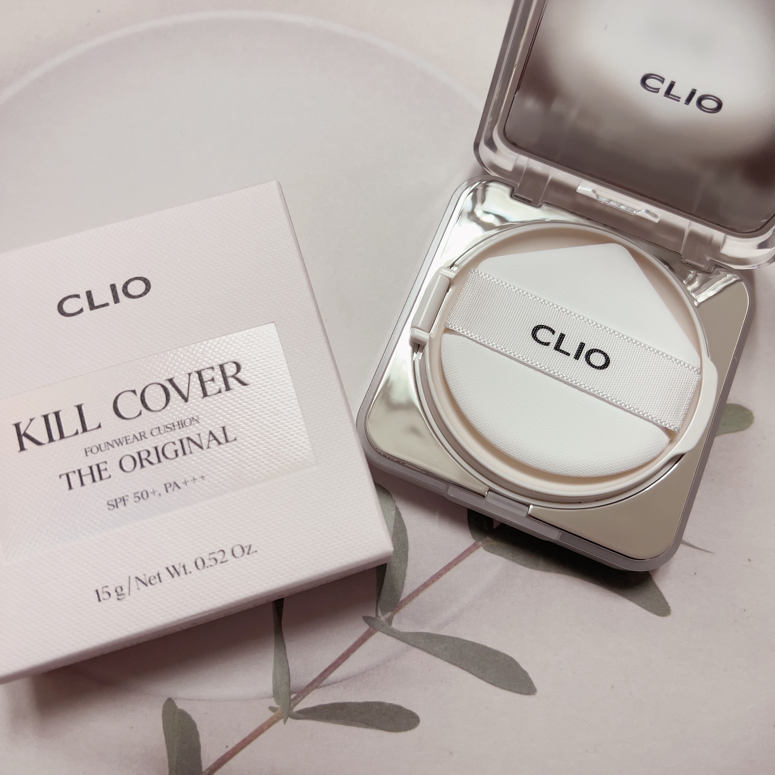 キル カバー ファンウェア クッション ザ オリジナル/CLIO/クッションファンデーションを使ったクチコミ（1枚目）