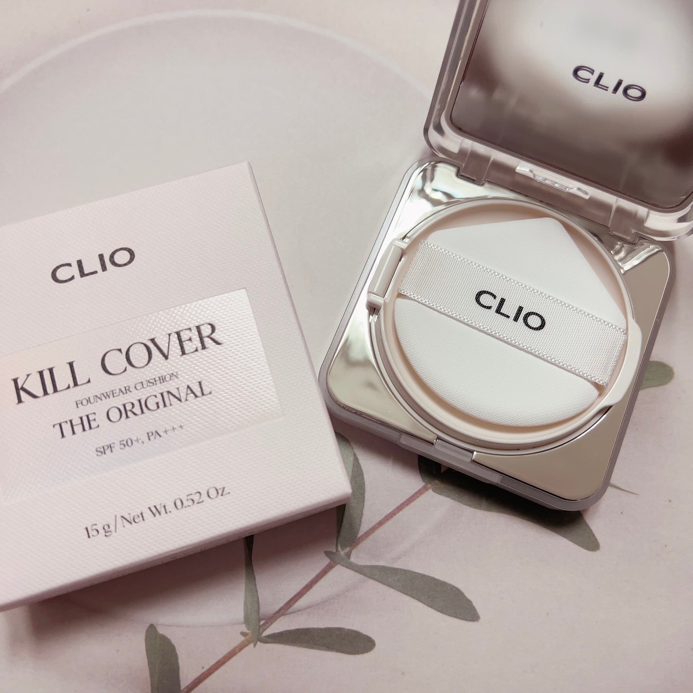 キル カバー ファンウェア クッション ザ オリジナル/CLIO/クッションファンデーションを使ったクチコミ(1枚目)