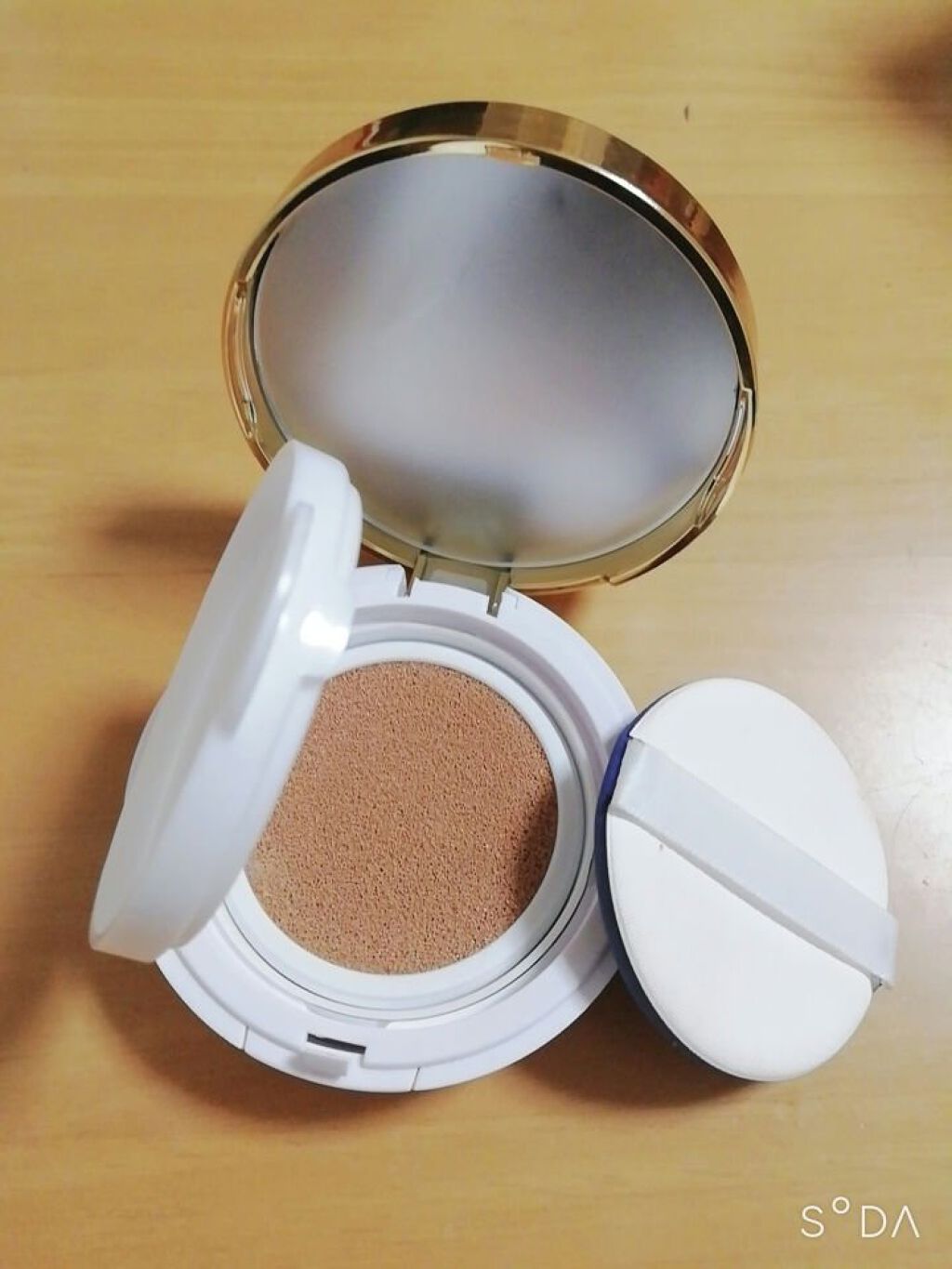 プレミアムモイスト クッションファンデーション/ティアラガール/クッションファンデーションを使ったクチコミ(2枚目)