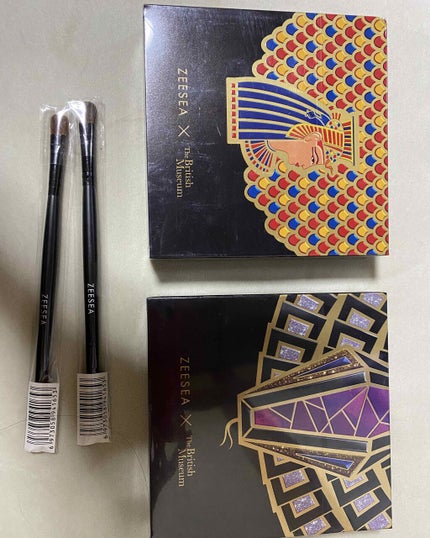 大英博物館 エジプトシリーズ アイシャドウパレット/ZEESEA/アイシャドウパレットを使ったクチコミ(2枚目)