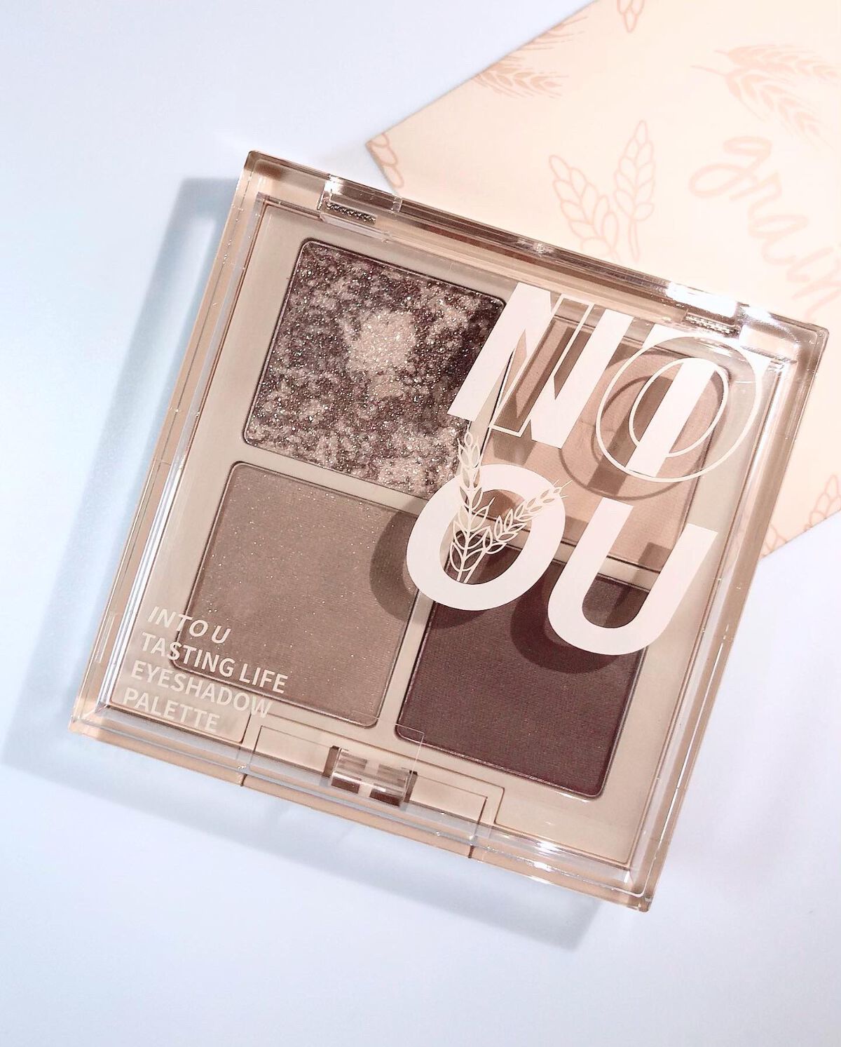 テイスティングライフアイシャドウパレット/INTO U/アイシャドウパレットを使ったクチコミ（1枚目）