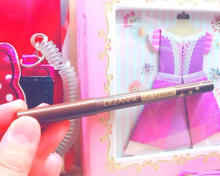 ジェルアイライナー/CEZANNE/ジェルアイライナーを使ったクチコミ(3枚目)