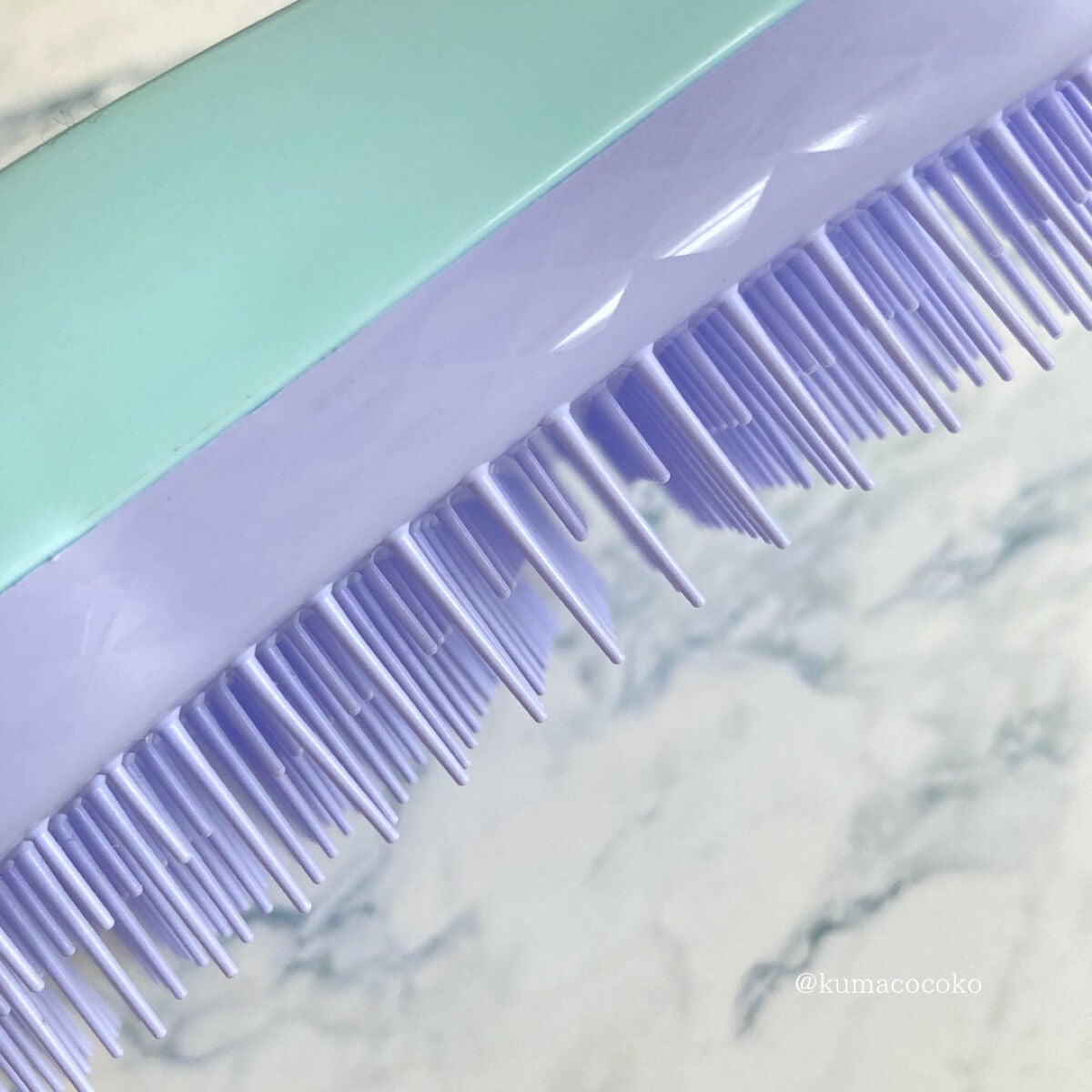 ザ・オリジナル ソフト&ダメージ/TANGLE TEEZER/ヘアブラシを使ったクチコミ(7枚目)