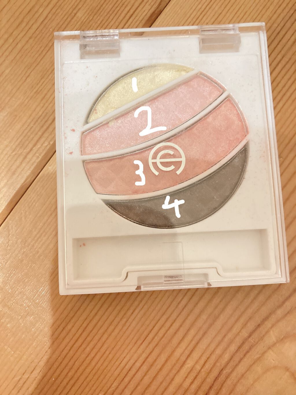 AC きらきらアイシャドウM/AC MAKEUP/アイシャドウパレットを使ったクチコミ（1枚目）