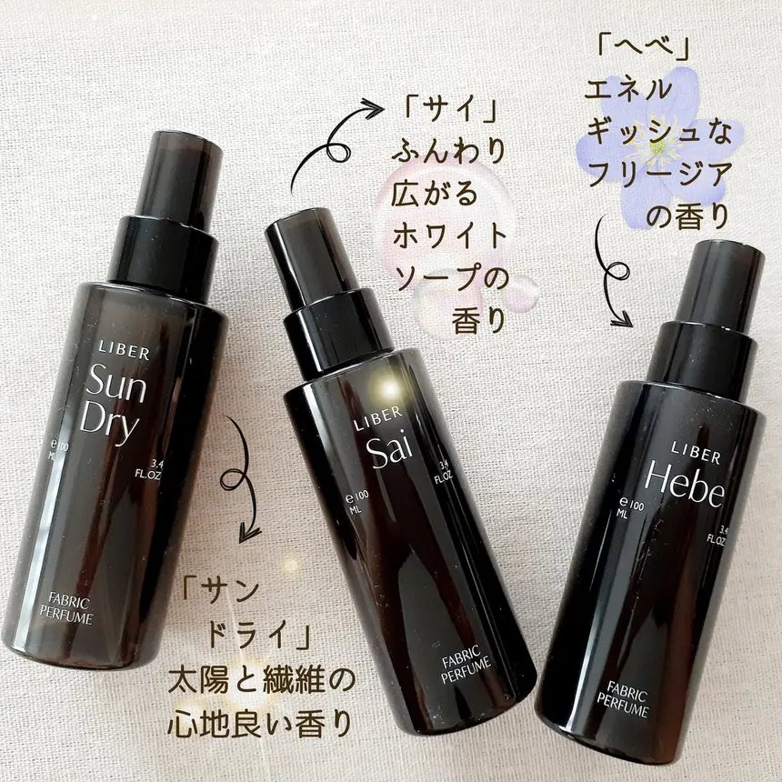 FABRIC PERFUME 1.Sai(best/soap)/LIBER/ファブリックミストを使ったクチコミ（2枚目）