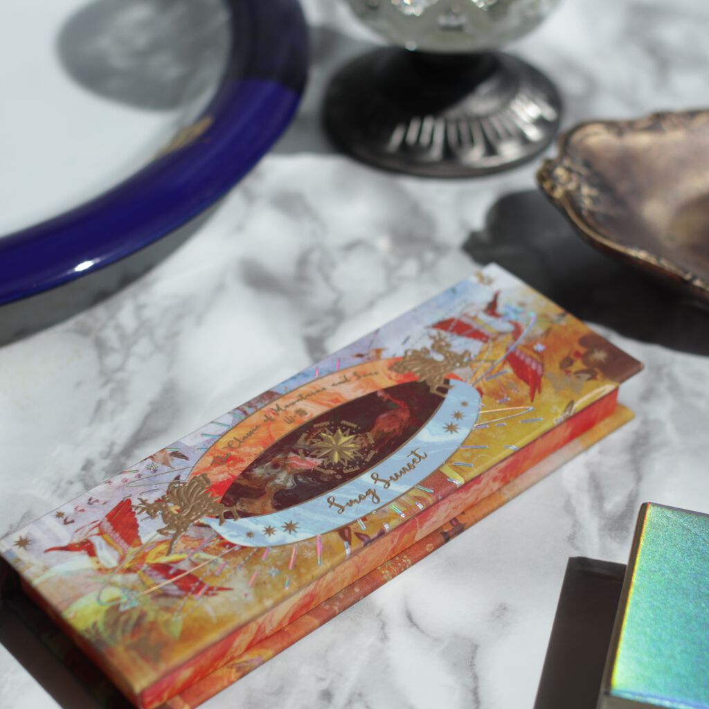 山海シリーズ 4色アイシャドウパレット/GirlCult/アイシャドウパレットを使ったクチコミ(10枚目)