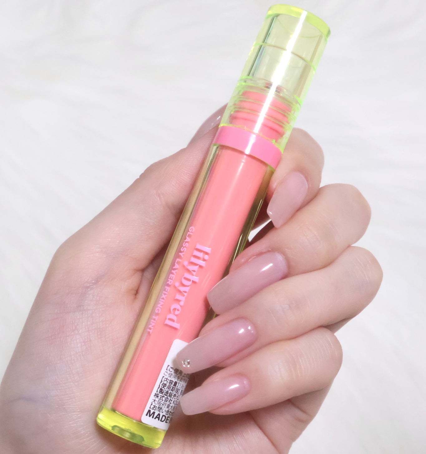 Glassy Layer Fixing Tint/lilybyred/口紅を使ったクチコミ(2枚目)